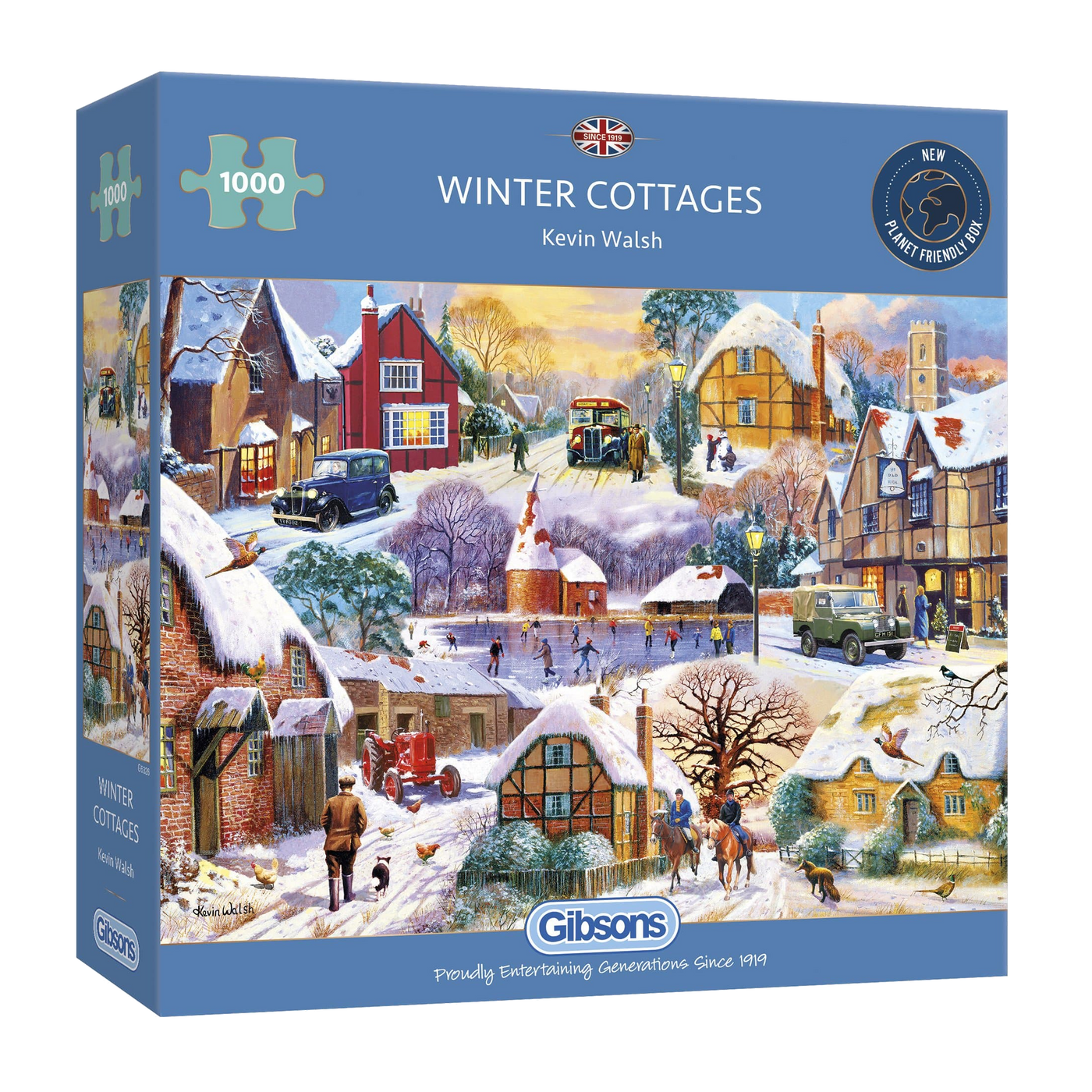 Winter Cottages - 1000 brikker