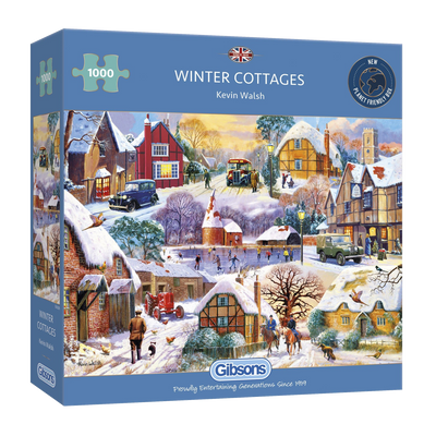 Winter Cottages - 1000 brikker