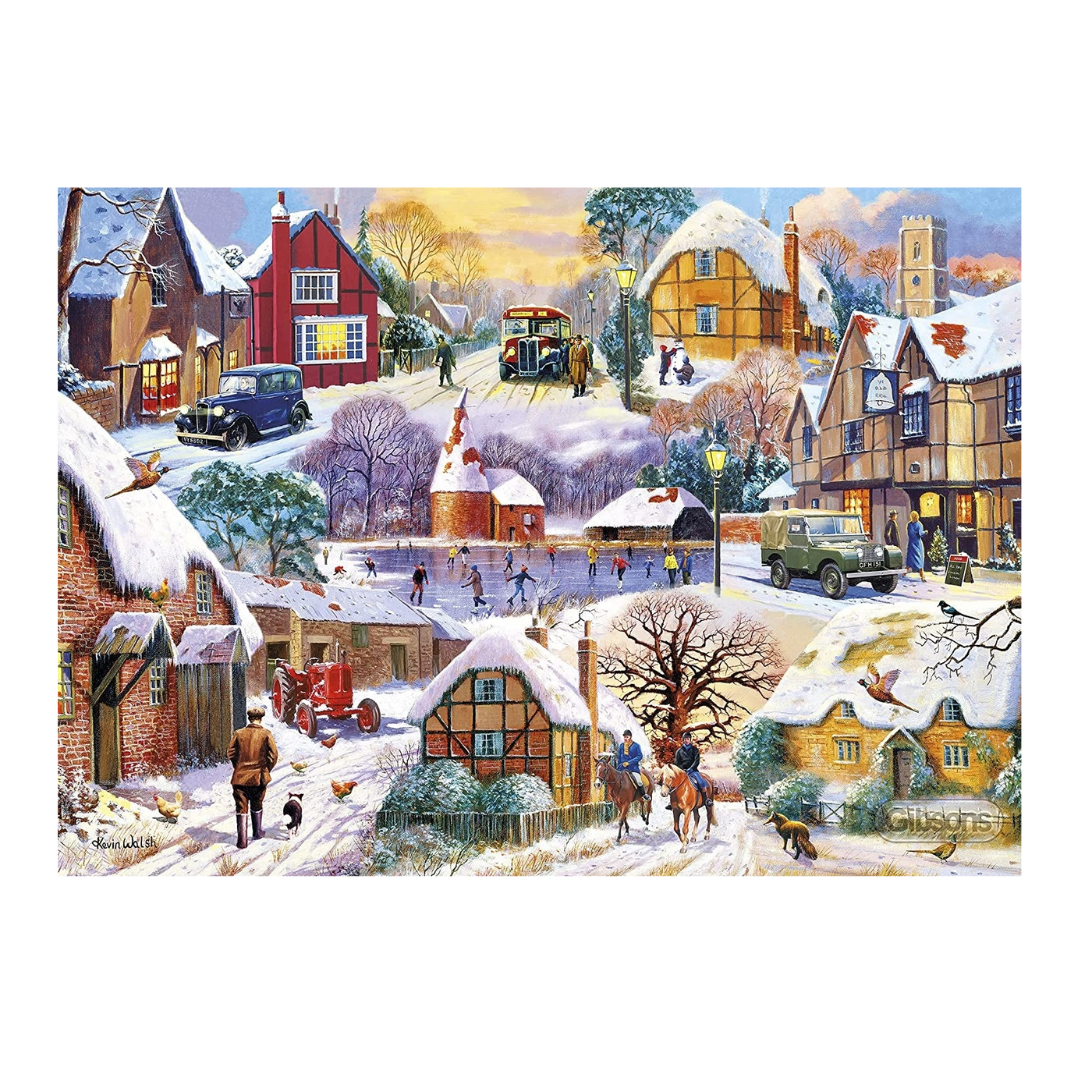 Winter Cottages - 1000 brikker
