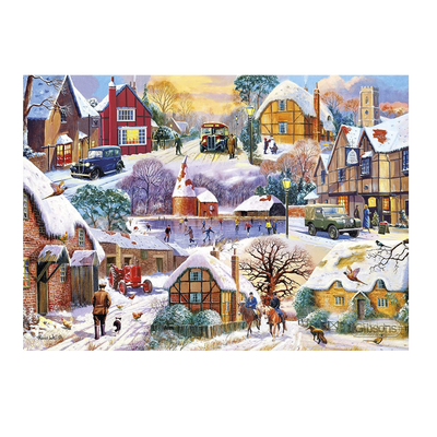 Winter Cottages - 1000 brikker