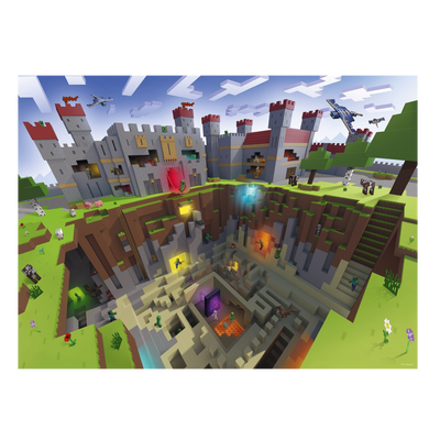 Minecraft Cutaway - 300 xxl brikker