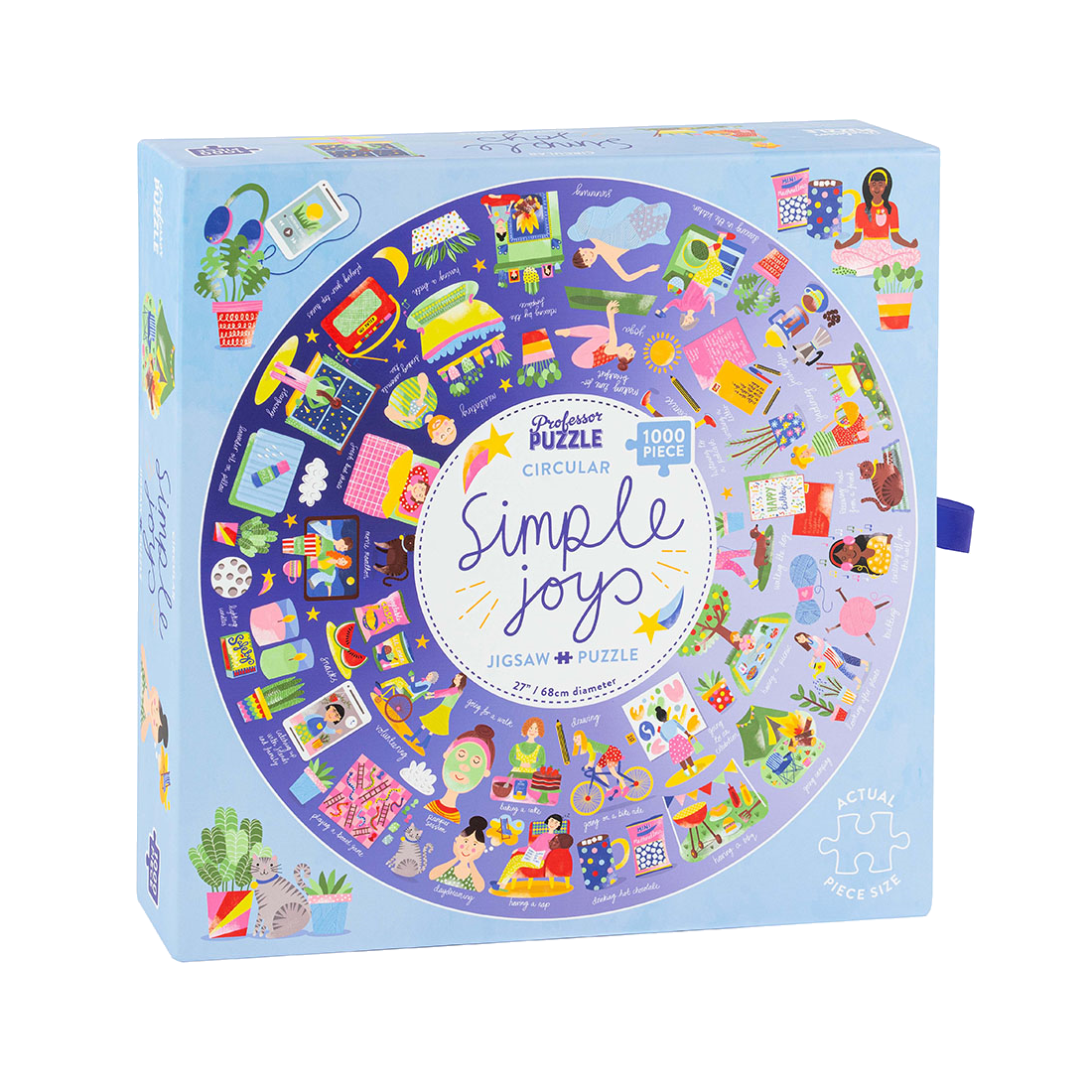 Simple Joys Rund - 1000 brikker