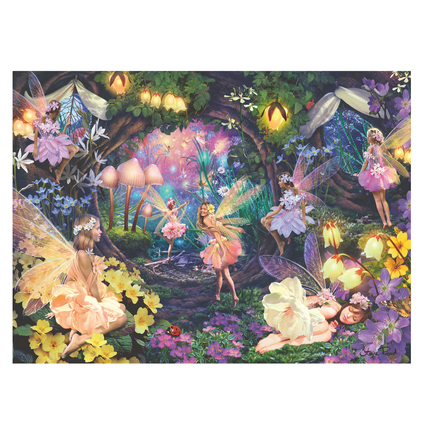 Fairy Garden - 100 xxl brikker