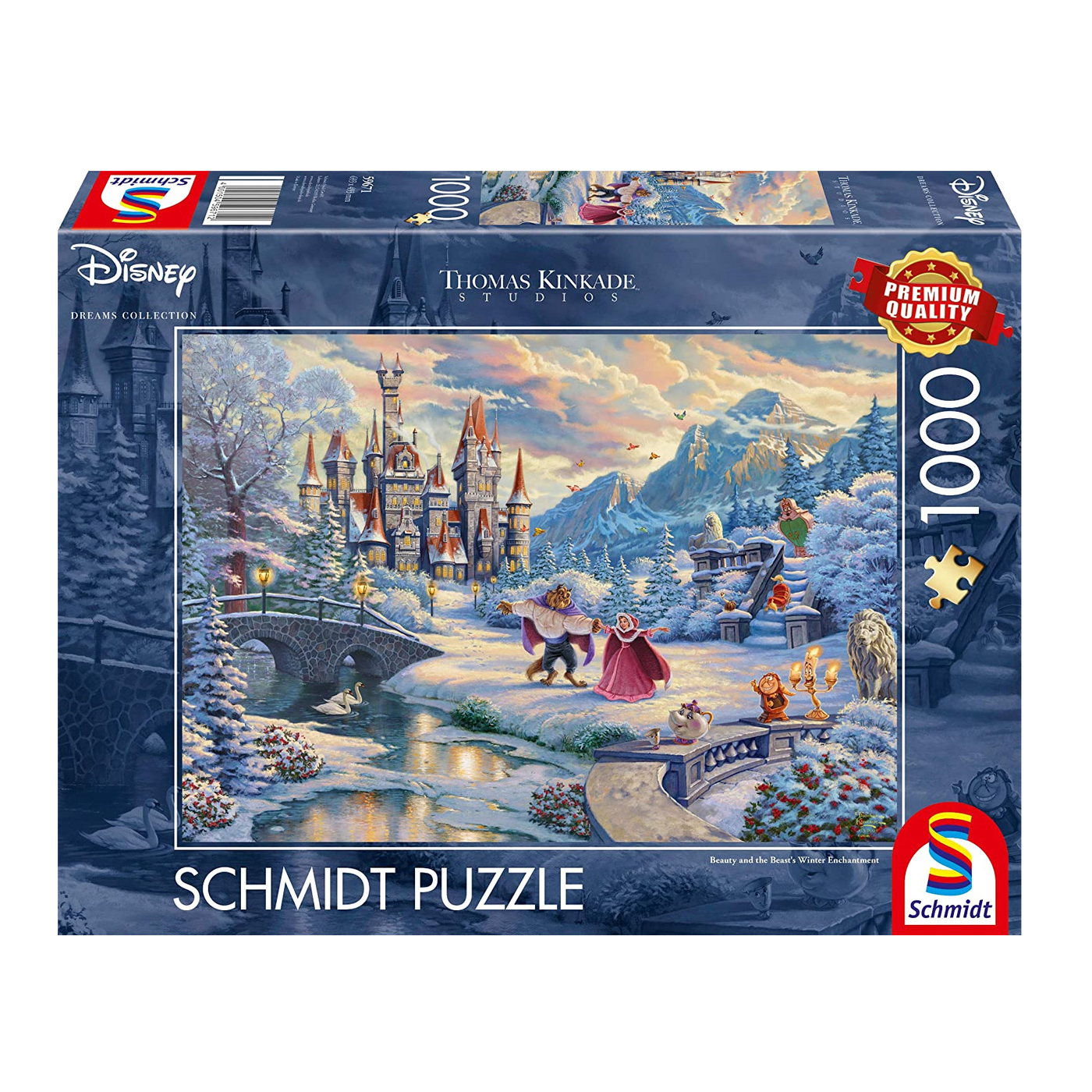 Kinkade: Beauty and the Beast Winter