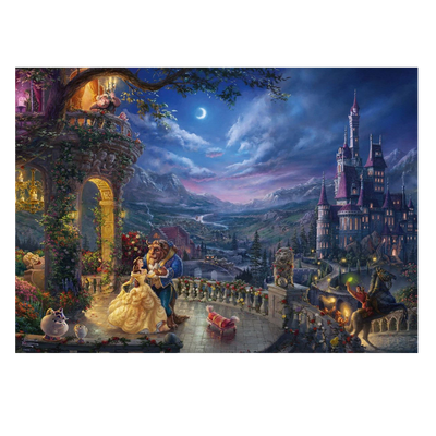 Kinkade: Beauty and the Beast Dancing - 1000 brikker