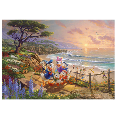 Kinkade: Donald and Daisy Duck Day