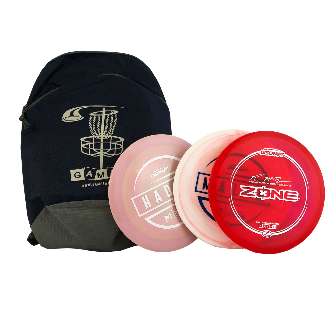 Disc Golf Sæt i Taske: Øvet