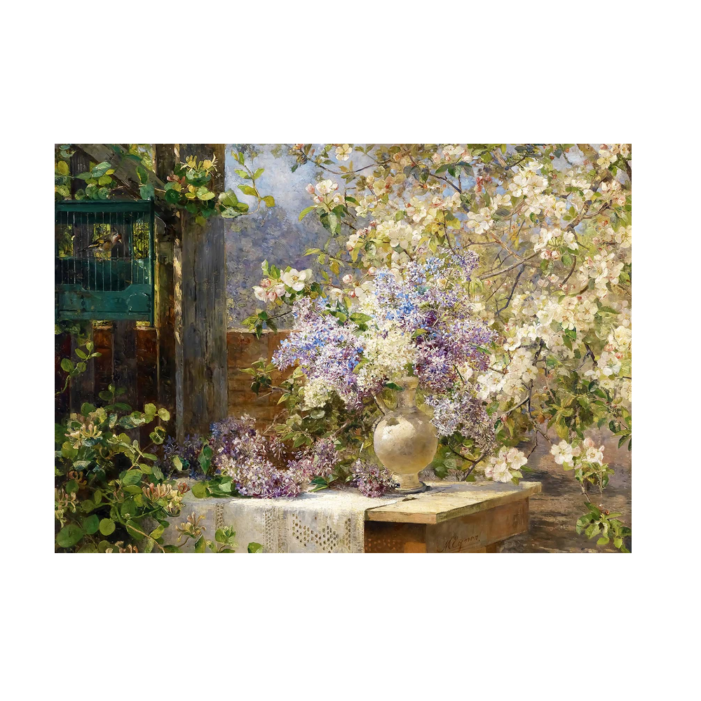 Egner: In the Blossoming Bower - 1000 brikker