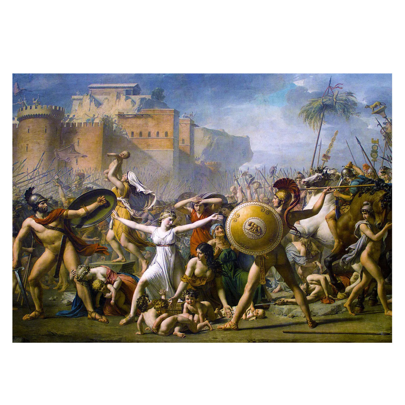 Jaques-Louis: The Intervention of the Sabine Women