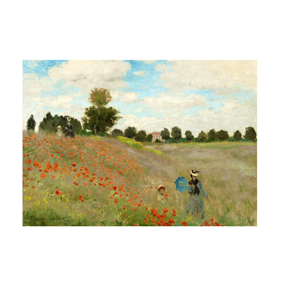 Monet: Poppy Field
