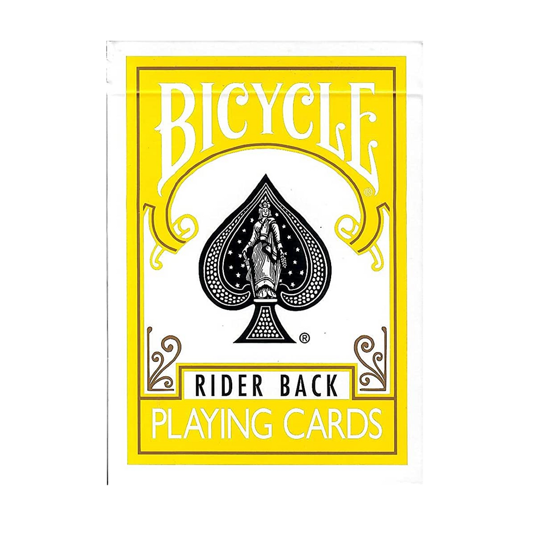Bicycle Rider Back Yellow – Games