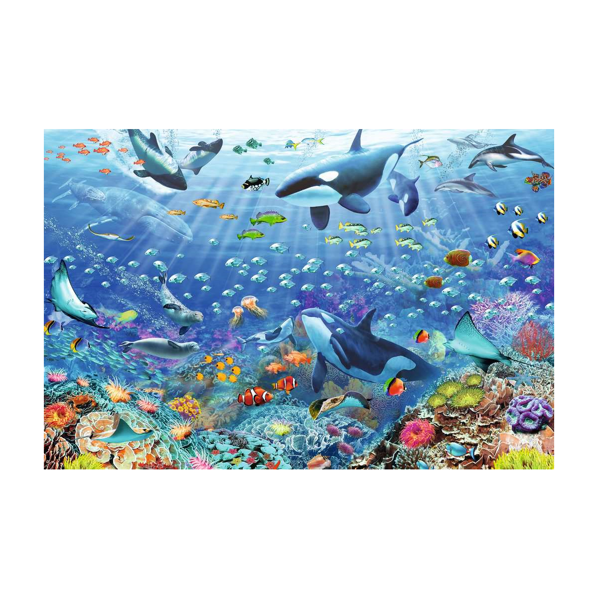 Colorful Underwater World - 3000 brikker