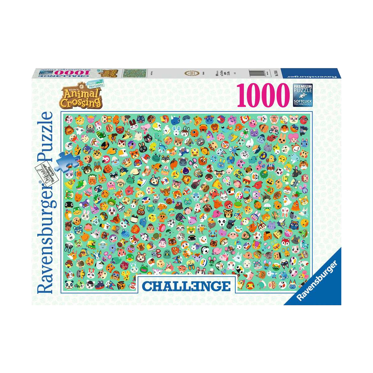 Challenge: Animal Crossing - 1000 brikker