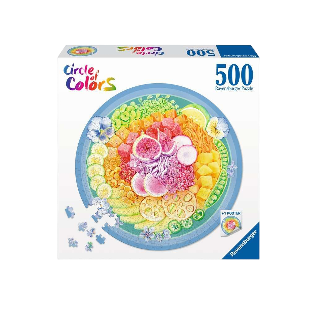 Circle of Colors: Poke Bowl - 500 brikker