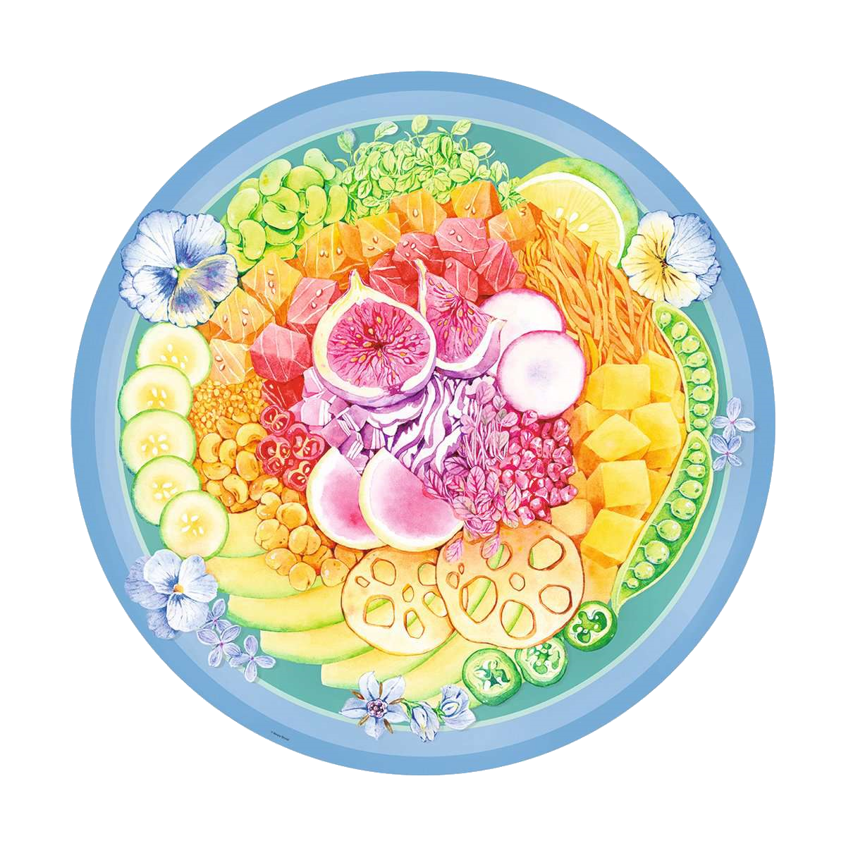 Circle of Colors: Poke Bowl - 500 brikker