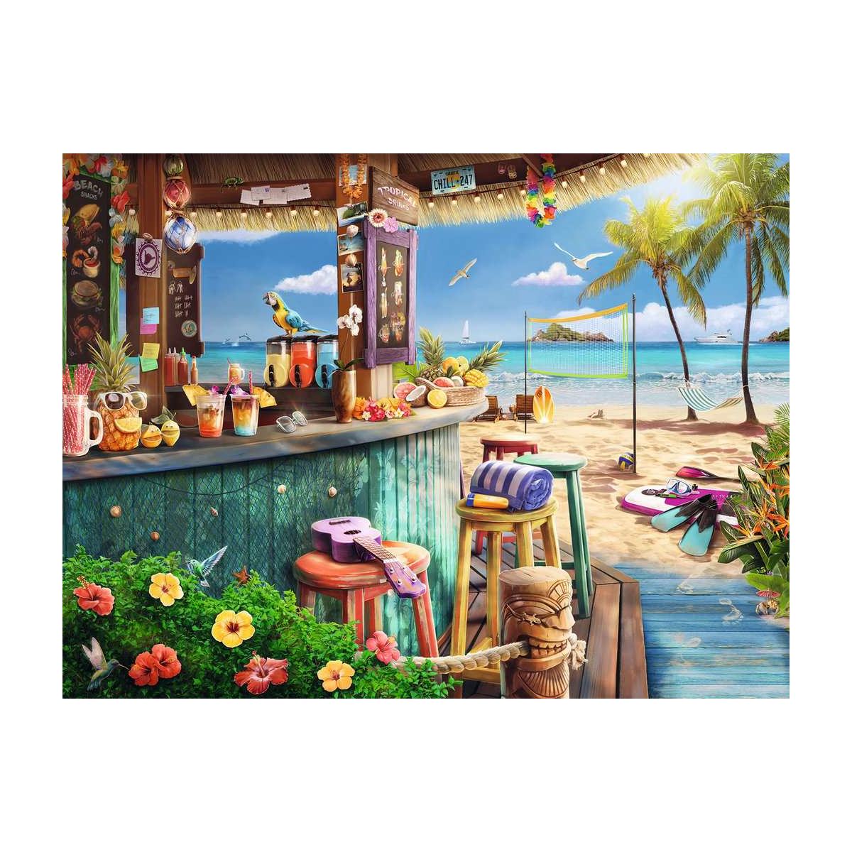 Beach Bar Breezes - 1500 brikker