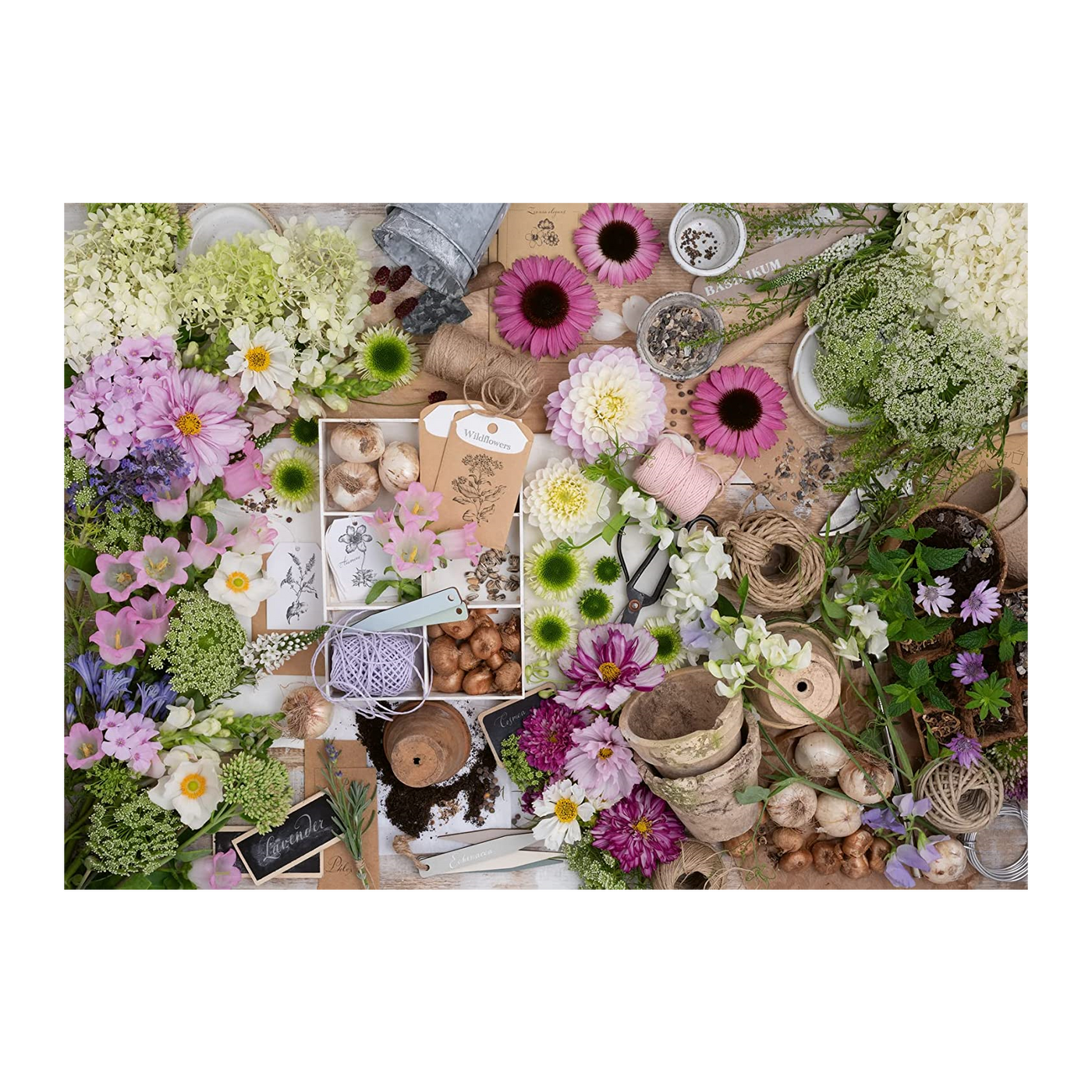 For the Love of Flowers - 1000 brikker