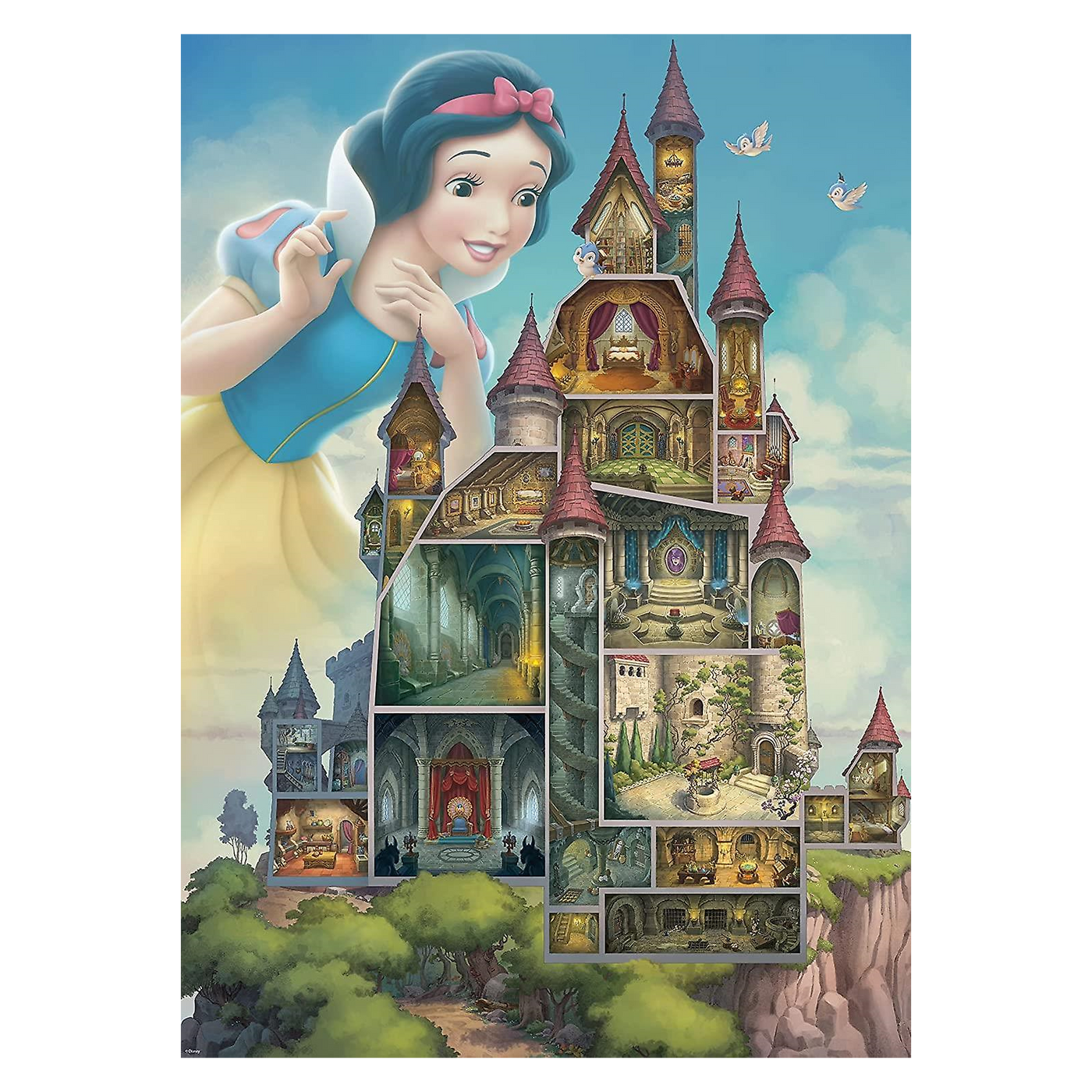 Snow White Castle - 1000 brikker