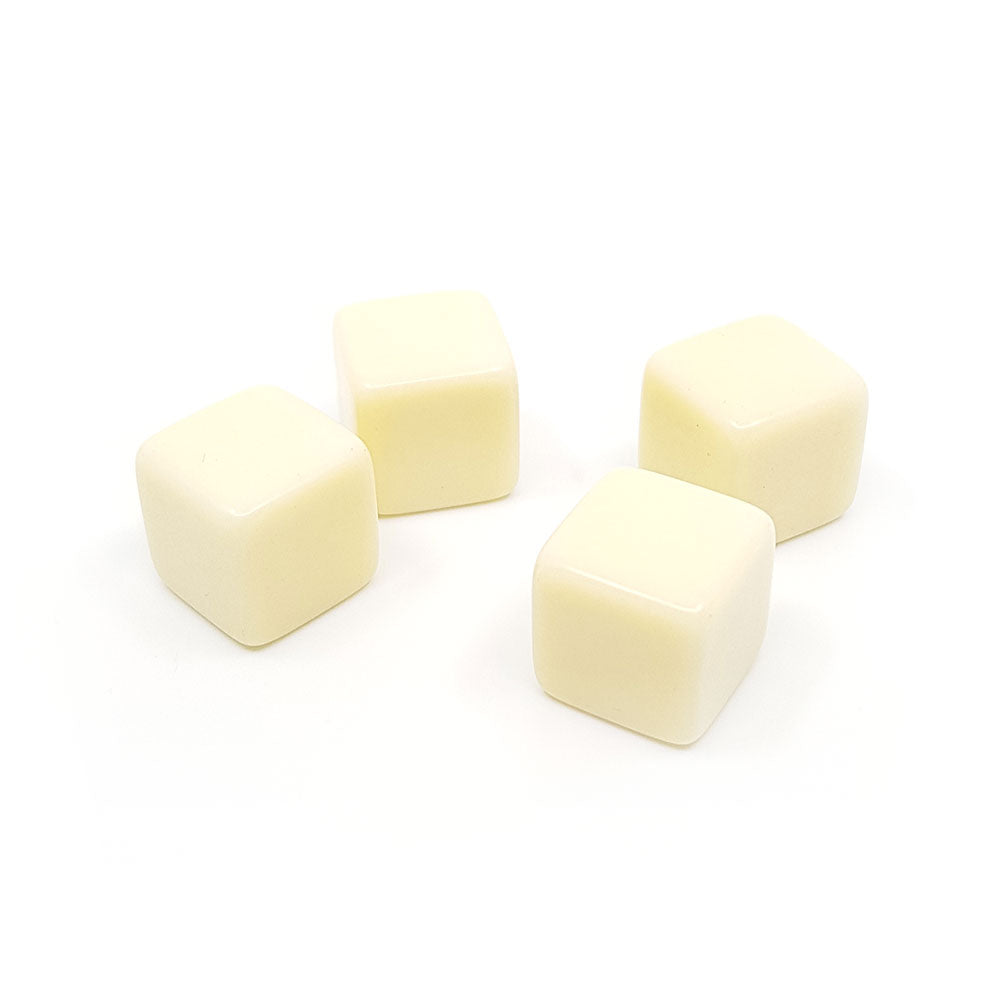 Blank creme terning
